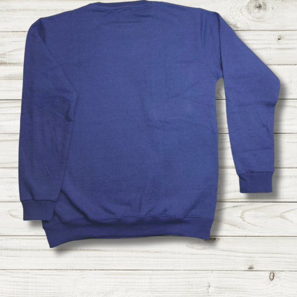 Men's Fleece Sweatshirt with Button Detail and Zipper Pocket – Soft & Warm - Image 2